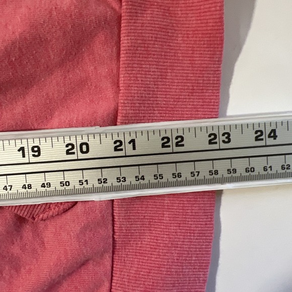 Gap Women's Full Zip Hoodie Sweatshirt  Size‎ Medium Pink Gold Letters & Stars - Picture 5 of 5